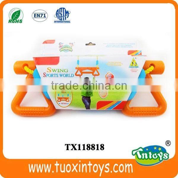 children plastic swing and slide set