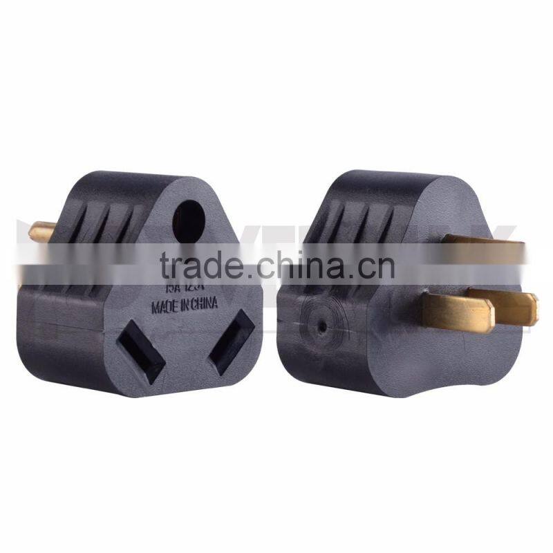 H60124 RV Electrical Adapter Plug 15 AMP Male to 30 AMP Female for Motorhome
