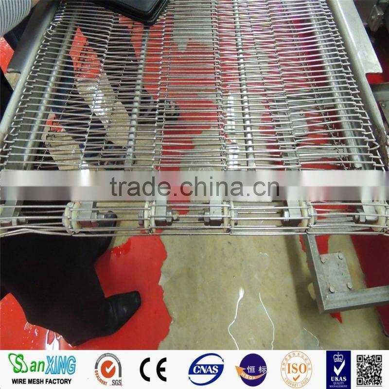 nickel chromium wire polyester wire conveyor belt mesh