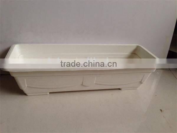 Hot sell balcony plant pot Rectangular flowerpot