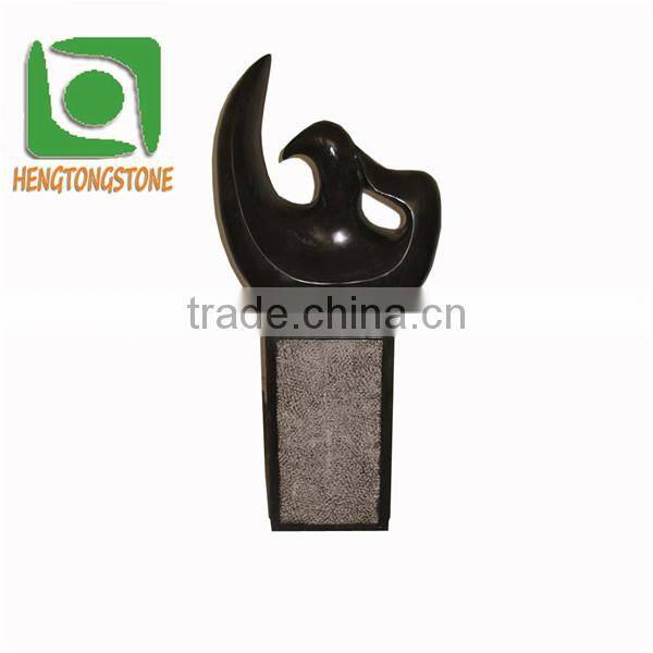 Black Marble Garden Modern Abstract Sculpture