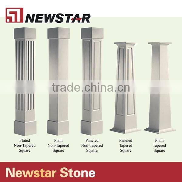 Newstar precut stone gate pillar tiles