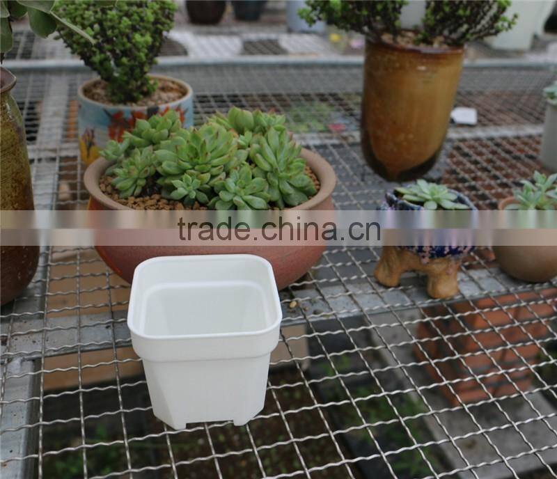 Plastic Colorful More Thickness Square Flower Pot
