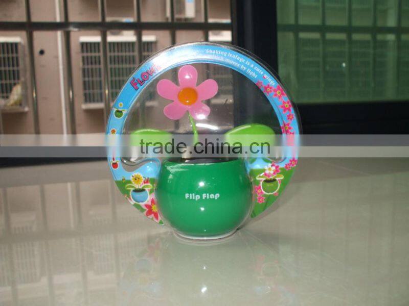 2015 Fashion Flip Flap Solar Dancing Flower Wholesale