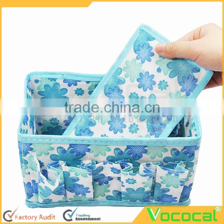 Foldable Makeup Cosmetic Storage Box Bag Organizer Jewelry Stationary Container
