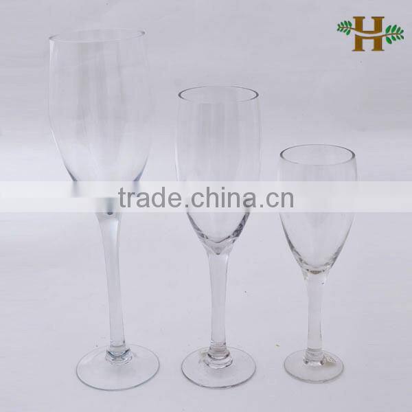 wholesale martini glass vases centerpieces,giant wine glass vase