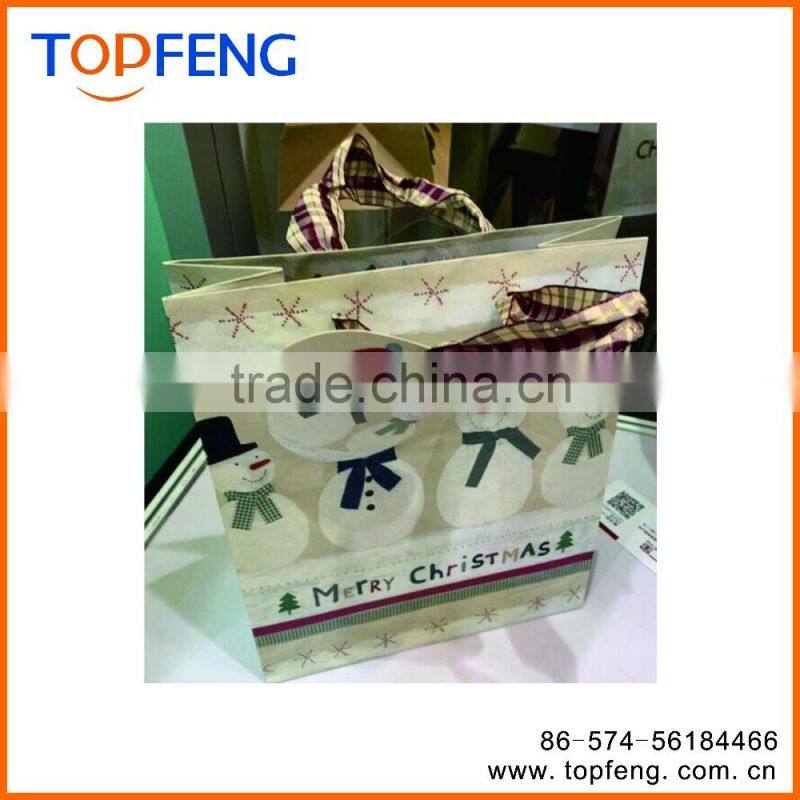 christmas self-sealing gift bag/christmas tree disposal bag/pe bag gift/china gift bag