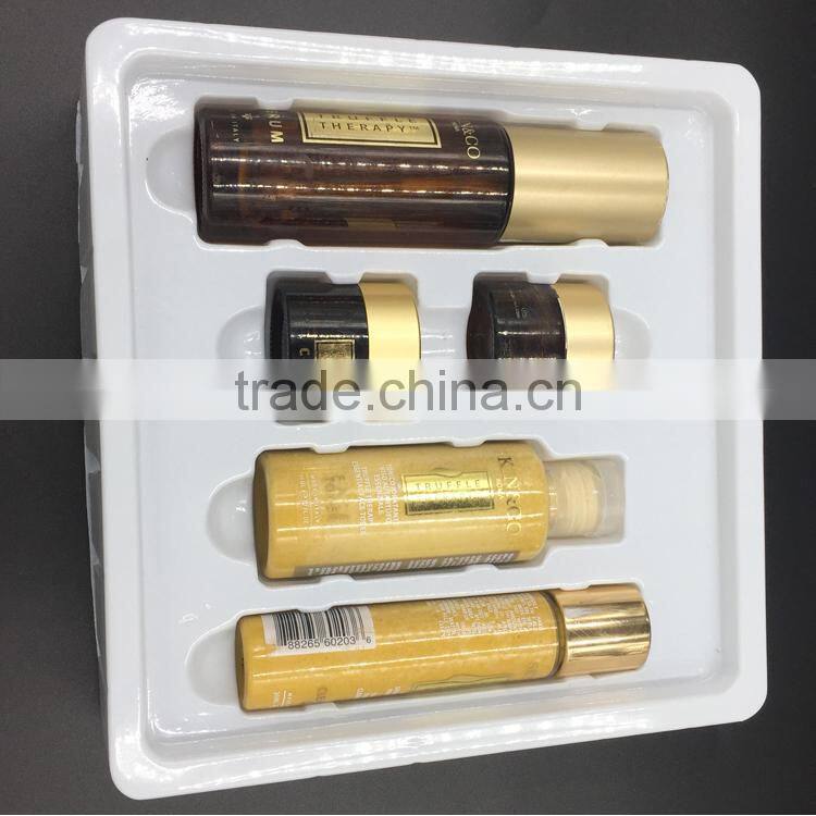 Custom vacuum formed plastic packing tray , clear plastic blister tray