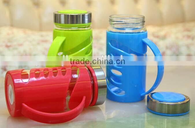 Supply fashion creative quality plastic cement glass office Cup / mug (350ml)