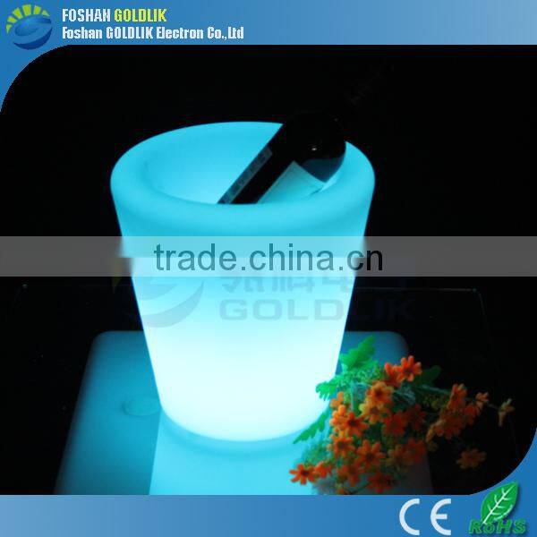China Manufactuer hot sale Wine Promotion LED Illuminated Ice Bucket