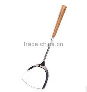 Stainless Steel Solid Turner Kitchen Utensils with SGS Silicone Coated