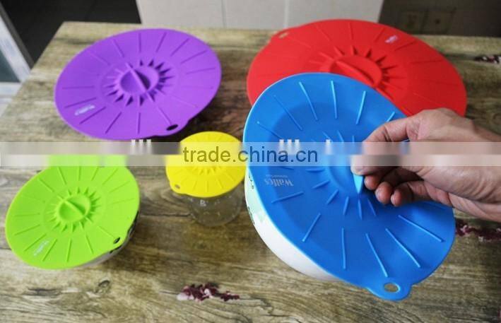 Reusable silicone stretch lid for Food
