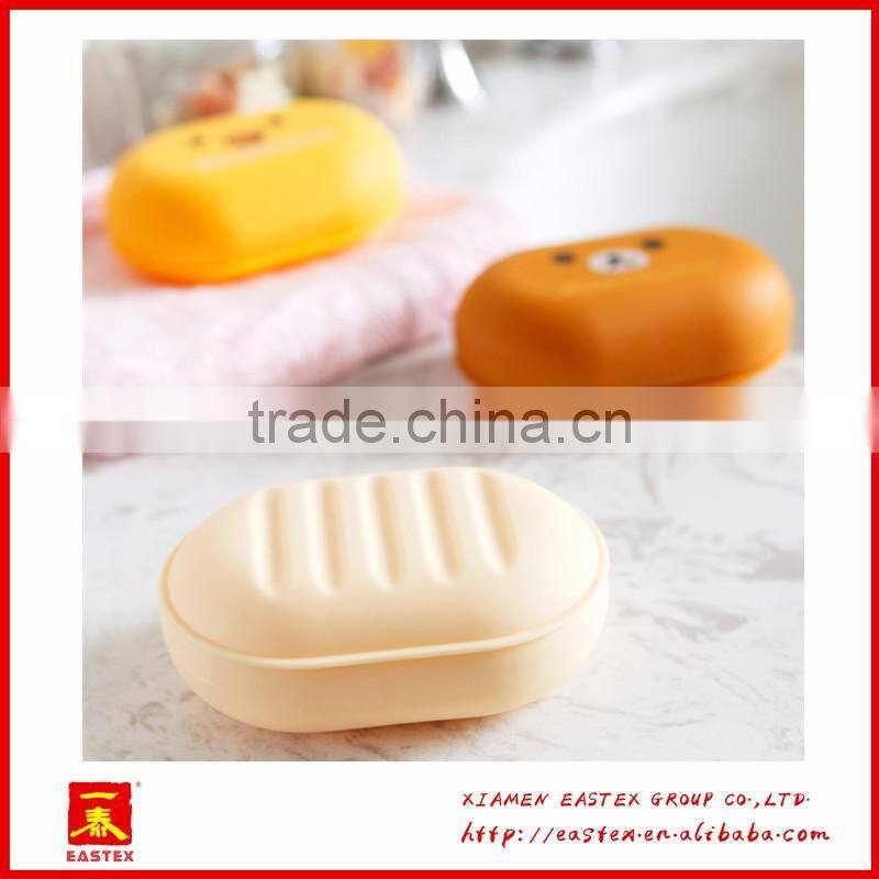 New Style , Custom Easy Carry Travel Square Plastic Soap Box/Soap Stand