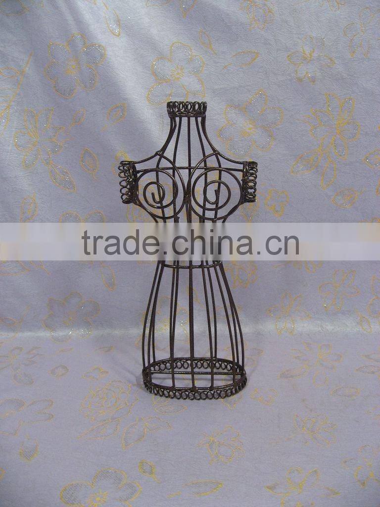 Cutoutly Iron bust jewelry display(ts-013)