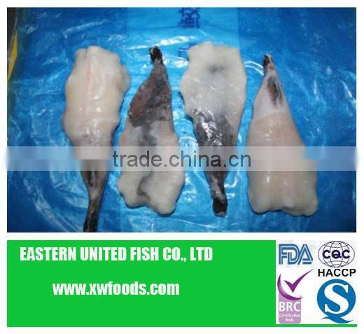 IQF frozen monk fish fillets