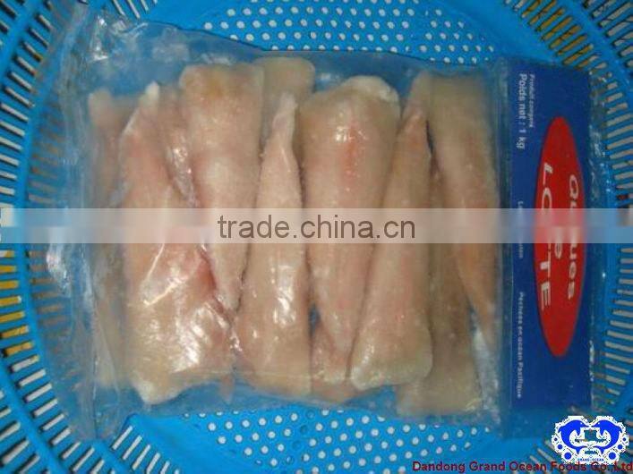 IQF queue de lotte de la mer