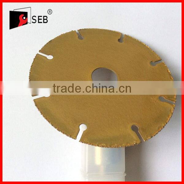 tungsten blade for cutting wood with nail and metal