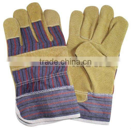 NMSAFETY leather safety gloves