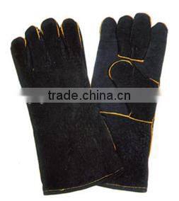 2016CE standard black safety welding glove