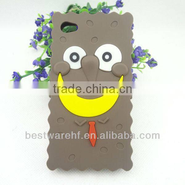 Custom silicone rubber mobile phone bag, cellphone case for apple iphone 5 5s