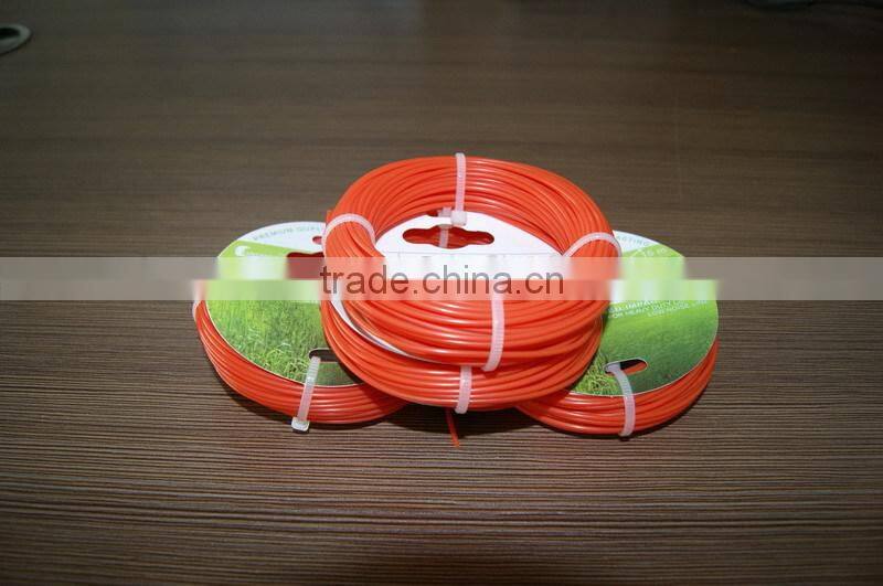 1.6mm orange nylon trimmer line