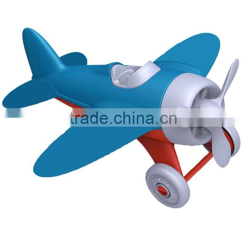 Promotional Cheap Custom Small Plastic Flying Airplane Toy For Kids