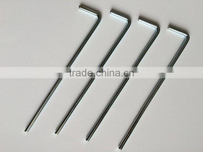 steel tent pegs