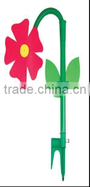 The Garden good helper smiling sunflower sprinkler