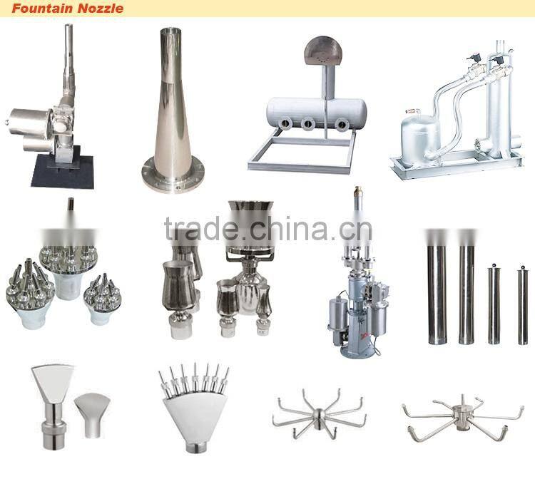 Stainless steel or plastic board floating fountains for lake
