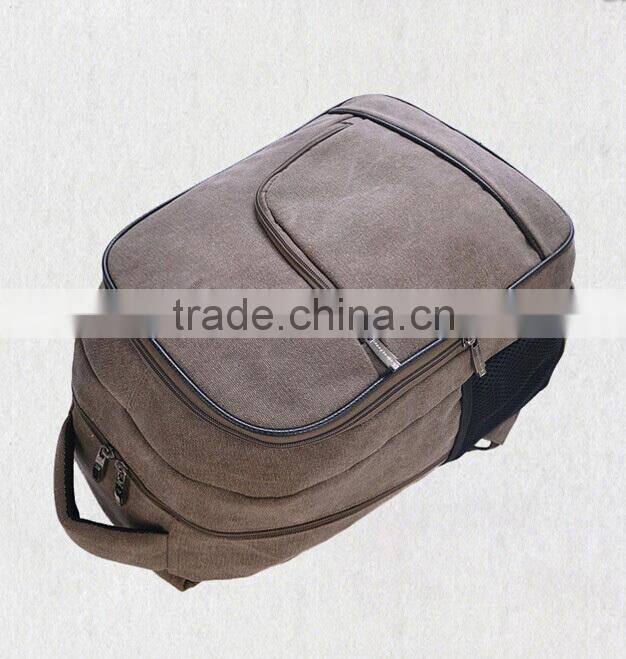 Put laptop school canvas bakcpack china