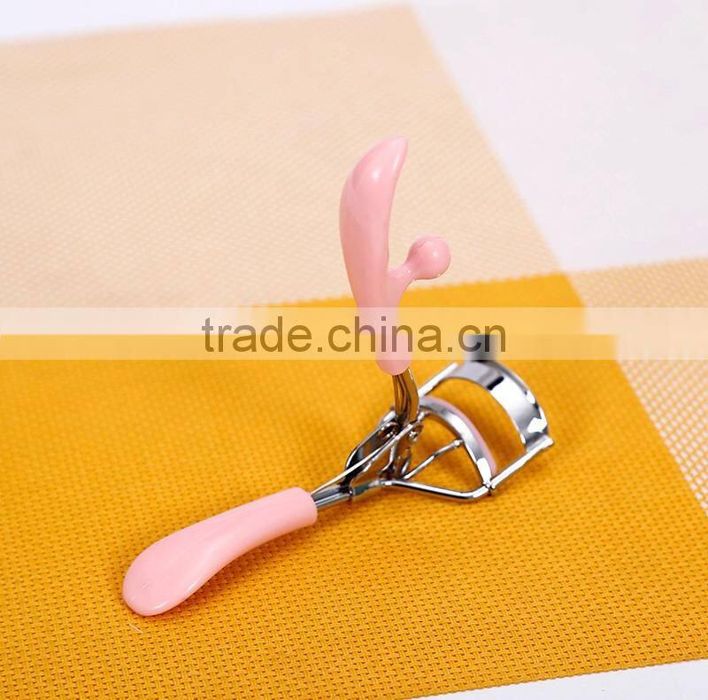 Top quality PP handle carbon steel best price women nature make up eyelash curl