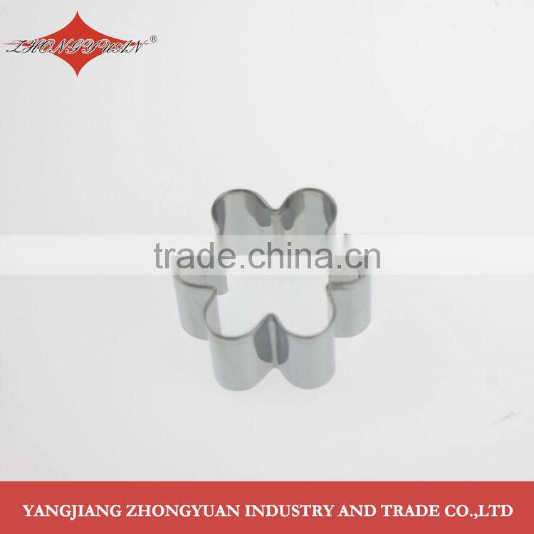 High quality flower shape stainless steel cookie cutter