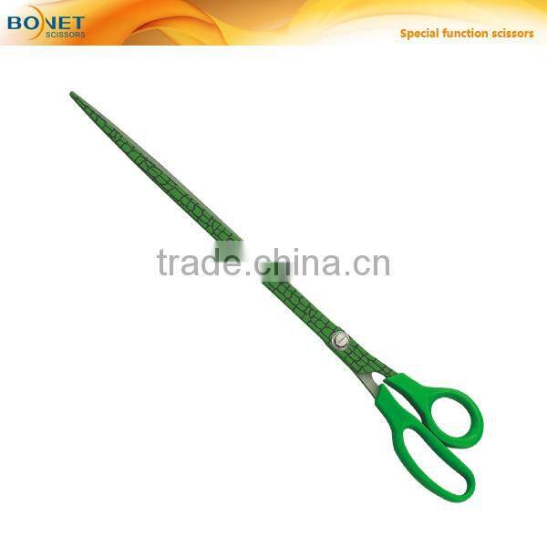 S96002P LFGB Certificated wallpaper long blade scissors