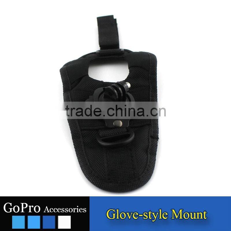 2016 New Wholesale GoPros glove-style mount for gopros heros 4 3 3+ GP06