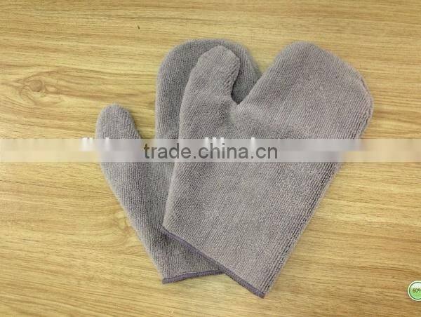 Industrial Home Cleaning Cloth Microfiber Hand Mitt