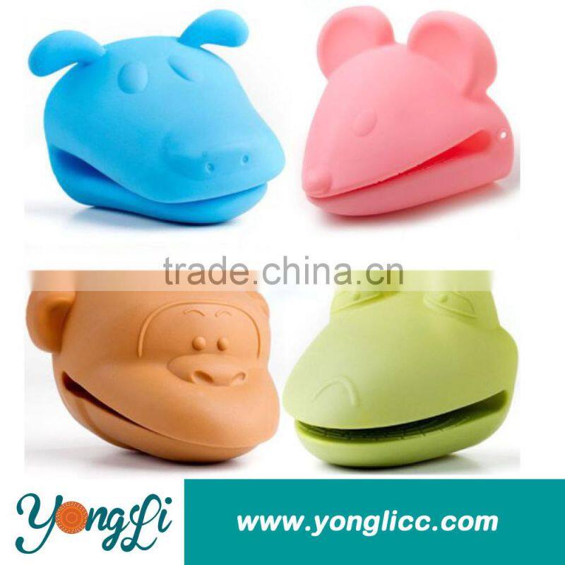 Hot New Kitchenware Microwave Rubber Cat Oven Mittens
