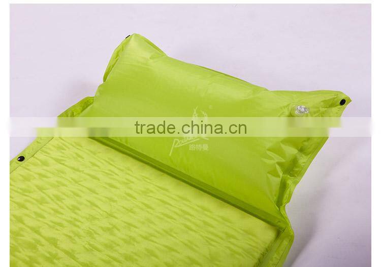 Camouflage Can Be Spliced Self Inflating Cushion Air Mattress Camping Mat With Pillow For Single