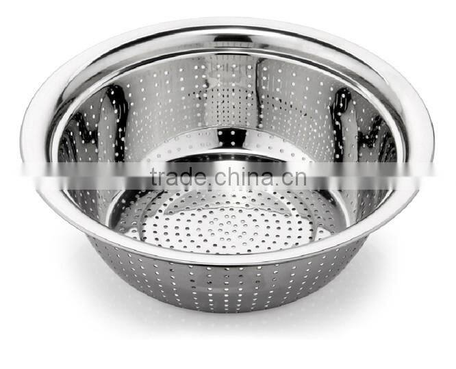 Stainless Steel Fruit Colander Vegetable filter Strainer