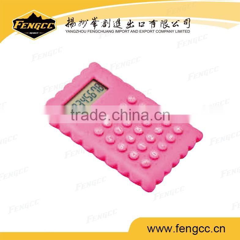 2016 best sell promotion custom made 8 digits electronic / scientific calculator for transparent cover