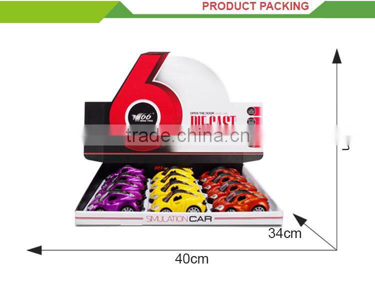 Hot sale mini alloy open door car toy 1 32 scale diecast model cars