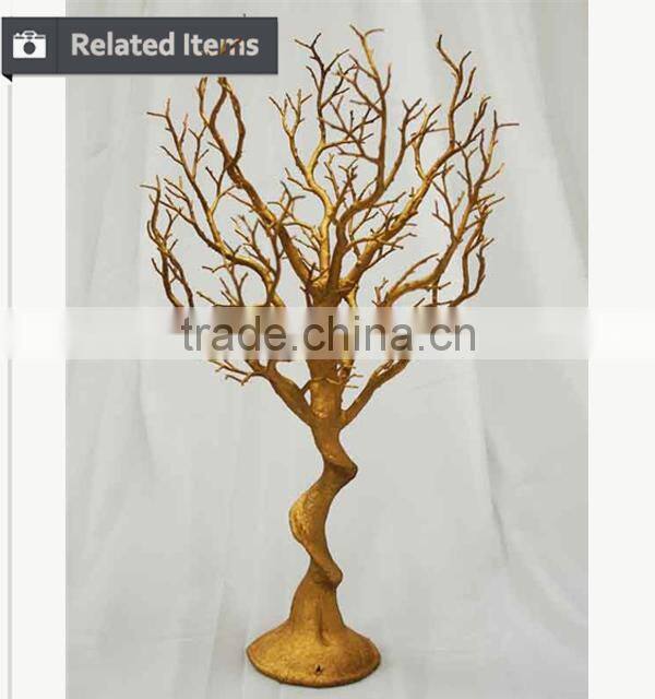 Artificial jewelry hanging centerpiece dry tree branch for wedding decoration supply and showcase decoration