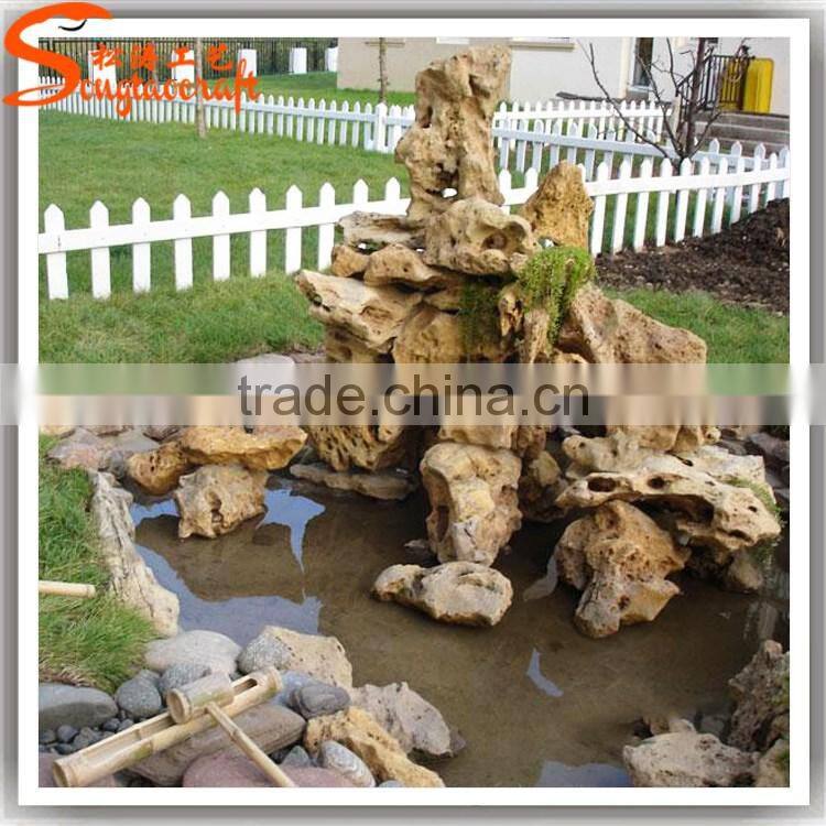 outdoor can be customized artificial waterfall fountain garden decorative landscape artificial waterfall fountain