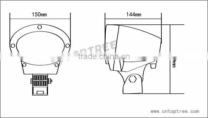 35W 55W HID Road Light 4X4 4WD HID Xenon H3 Working Lamp