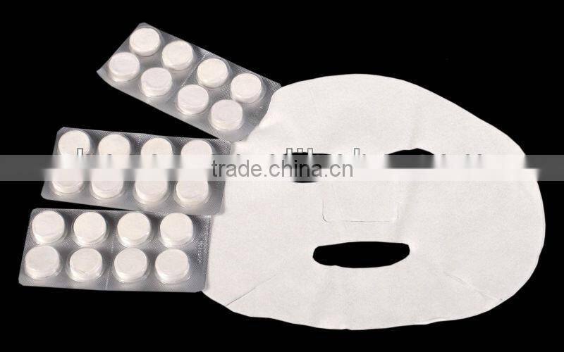 Gentle Magic Skin Care Product Cold Compressed Facial Mask Sheet