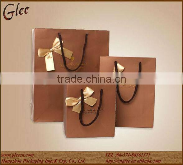 Fashion lovely design gift paper shopping bags