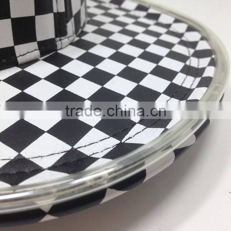 Damier Led Snapback Cap Flat And Short Brim Hip-Hop LED Cap