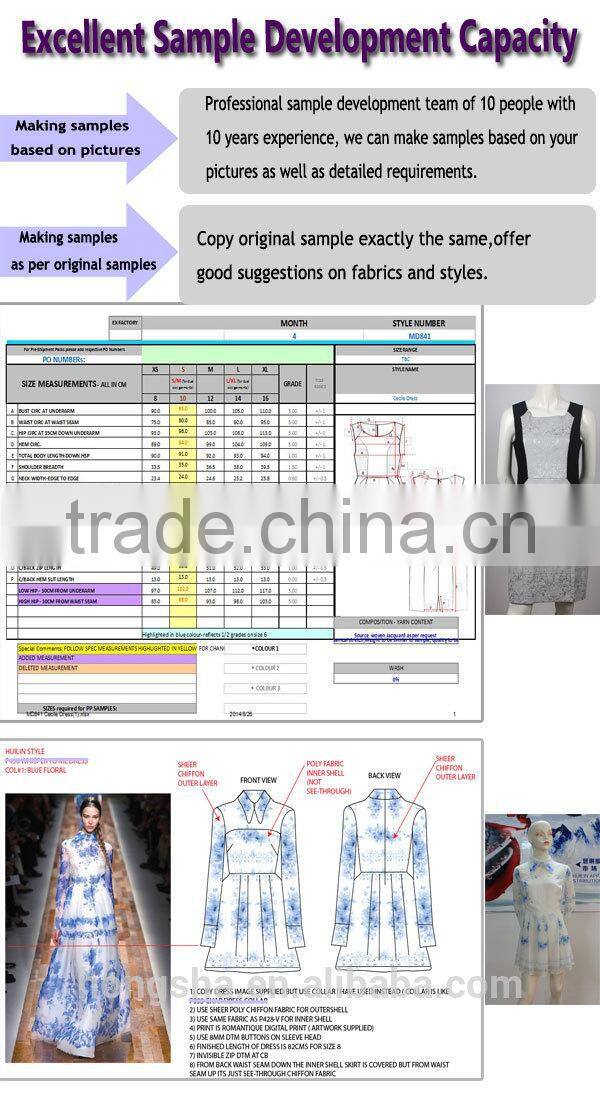 New Fashion fashion muslim women long dress pictures with lace pattern abaya designs HSD7448