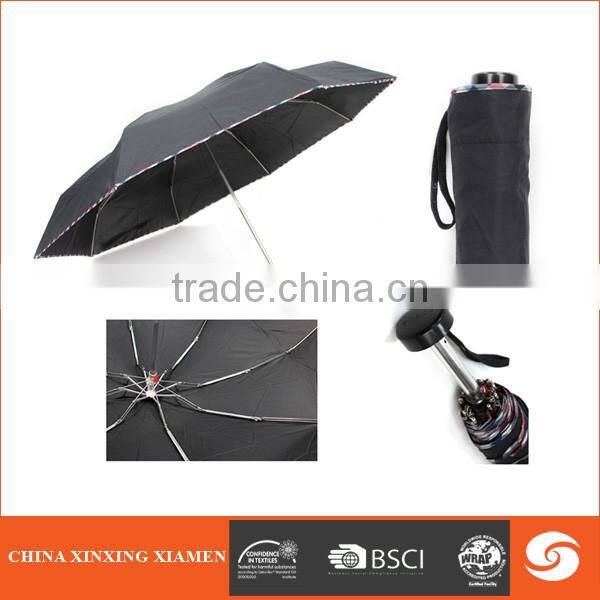 2017 new style fasion promotional 5 fold umbrella