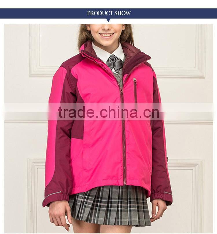 New Design Uniform For Student Zipper School Sport Jacket