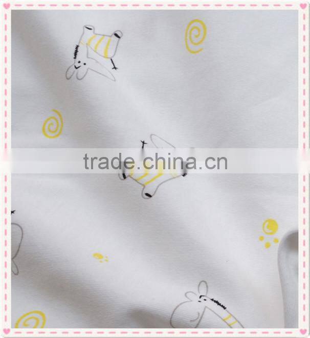 For winter/Eco-friendly/fashion cotton Interlock fabric , cotton dyed interlock knitting fabric